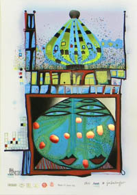 Hundertwasser - Homo Humus Come Va - 10,002 Nights - 02600